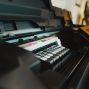 Alat printing dengan pilihan warna tinta
